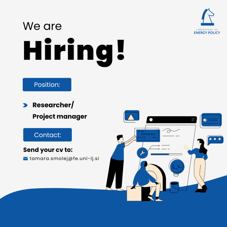 JOB: Researcher/ Project manager