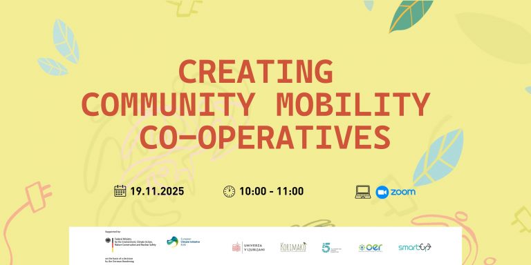 Serija dogodkov “Skupnostna e-mobilnost”