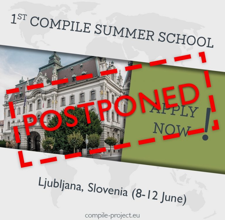 COMPILE SUMMER SCHOOL 1 POSTPONED